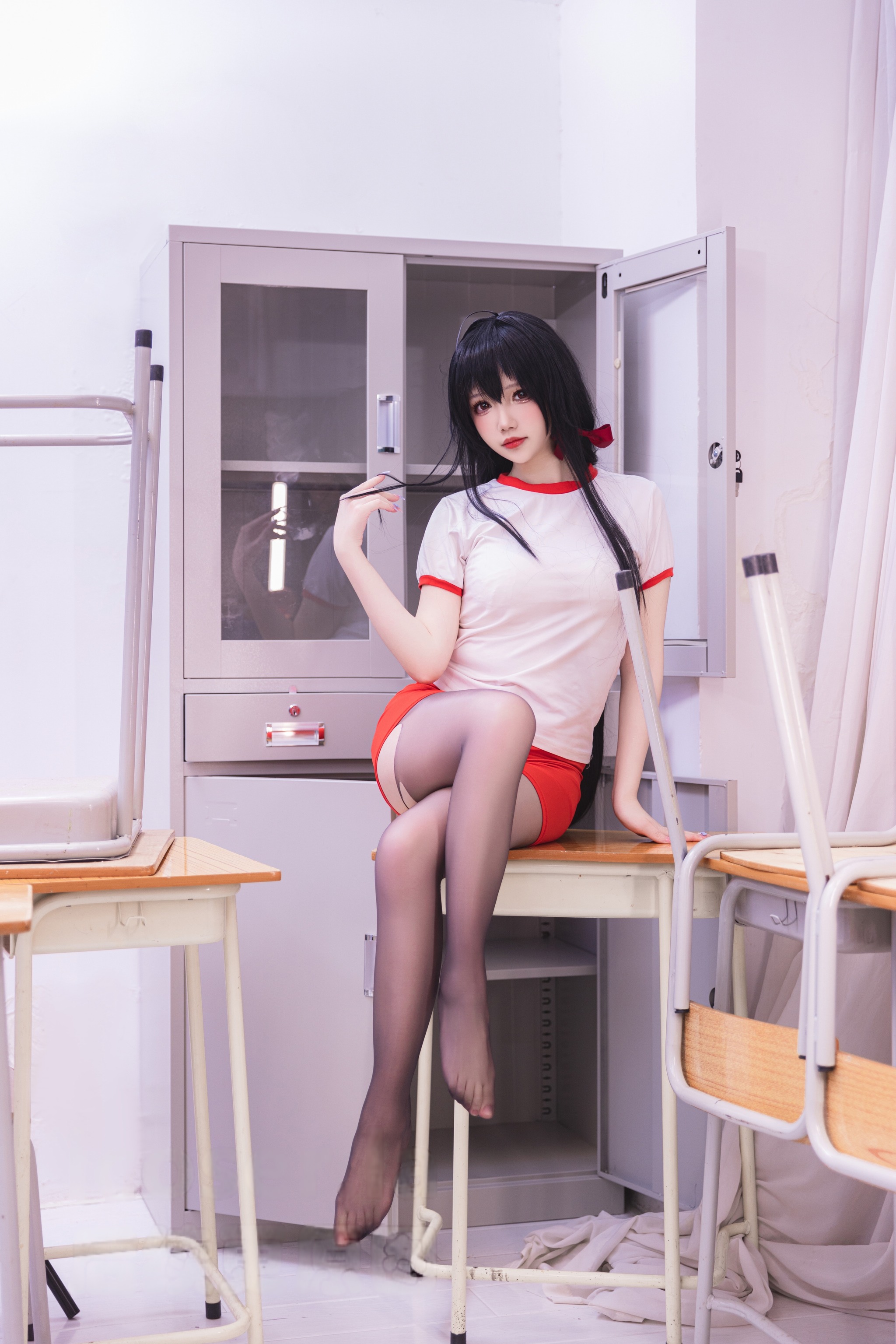 图片[1]-雪晴Astra – NO.074 碧蓝航线 大凤 体操服[56P]-XikXak
